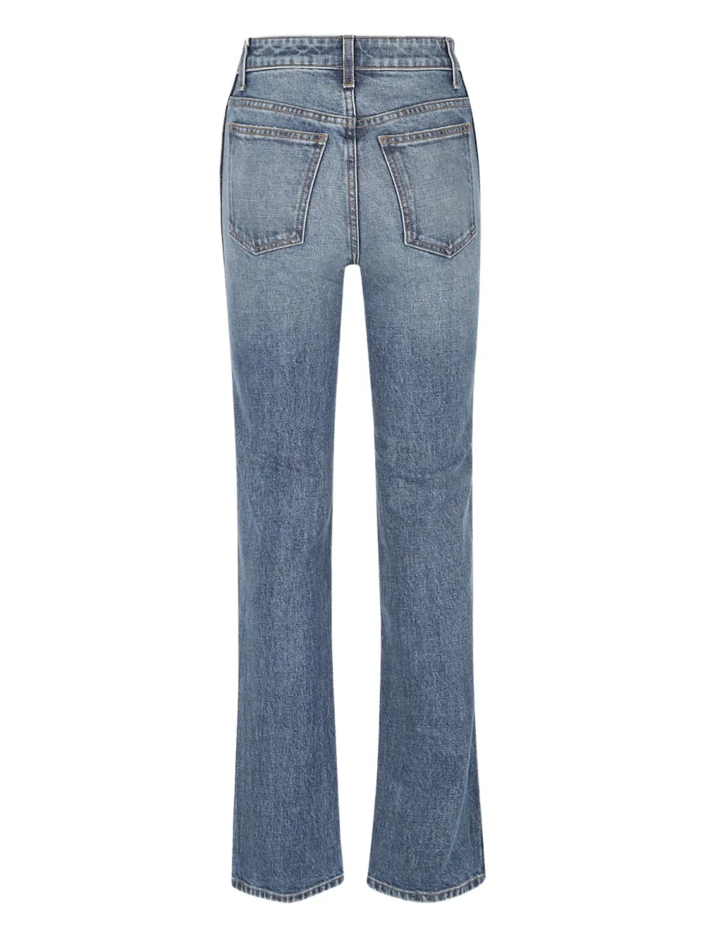 KHAITE Danielle jeans met vijf zakken - Blauw