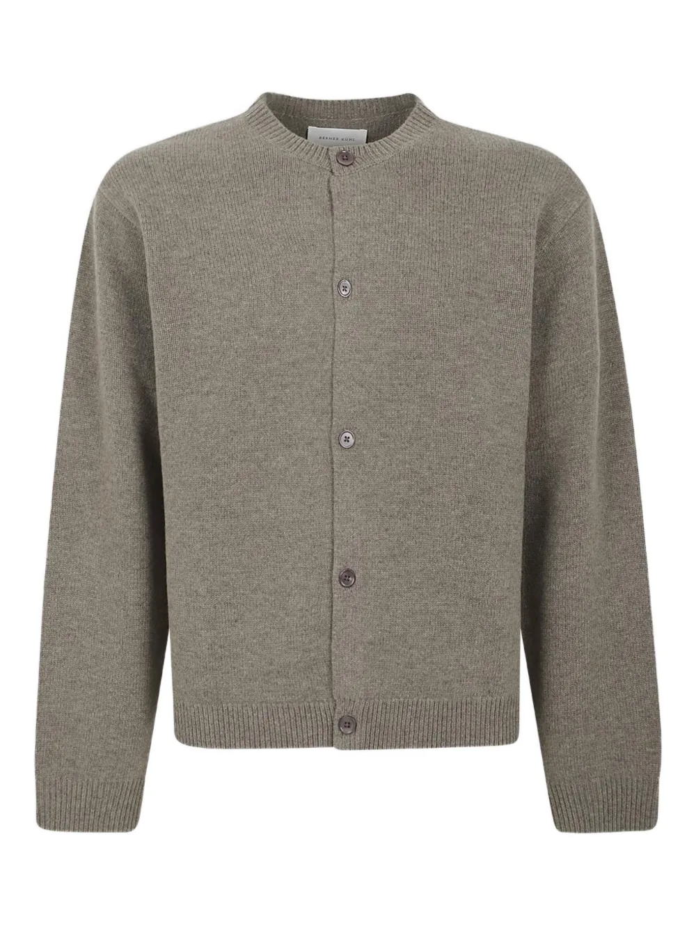 Berner Kühl buttoned cardigan | Neutrals | Image 1