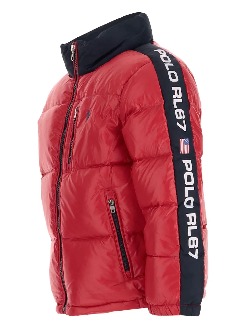 POLO RALPH LAUREN KIDS Polo Pony donsjas Rood