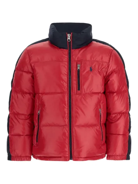 POLO RALPH LAUREN KIDS Polo Pony puffer coat