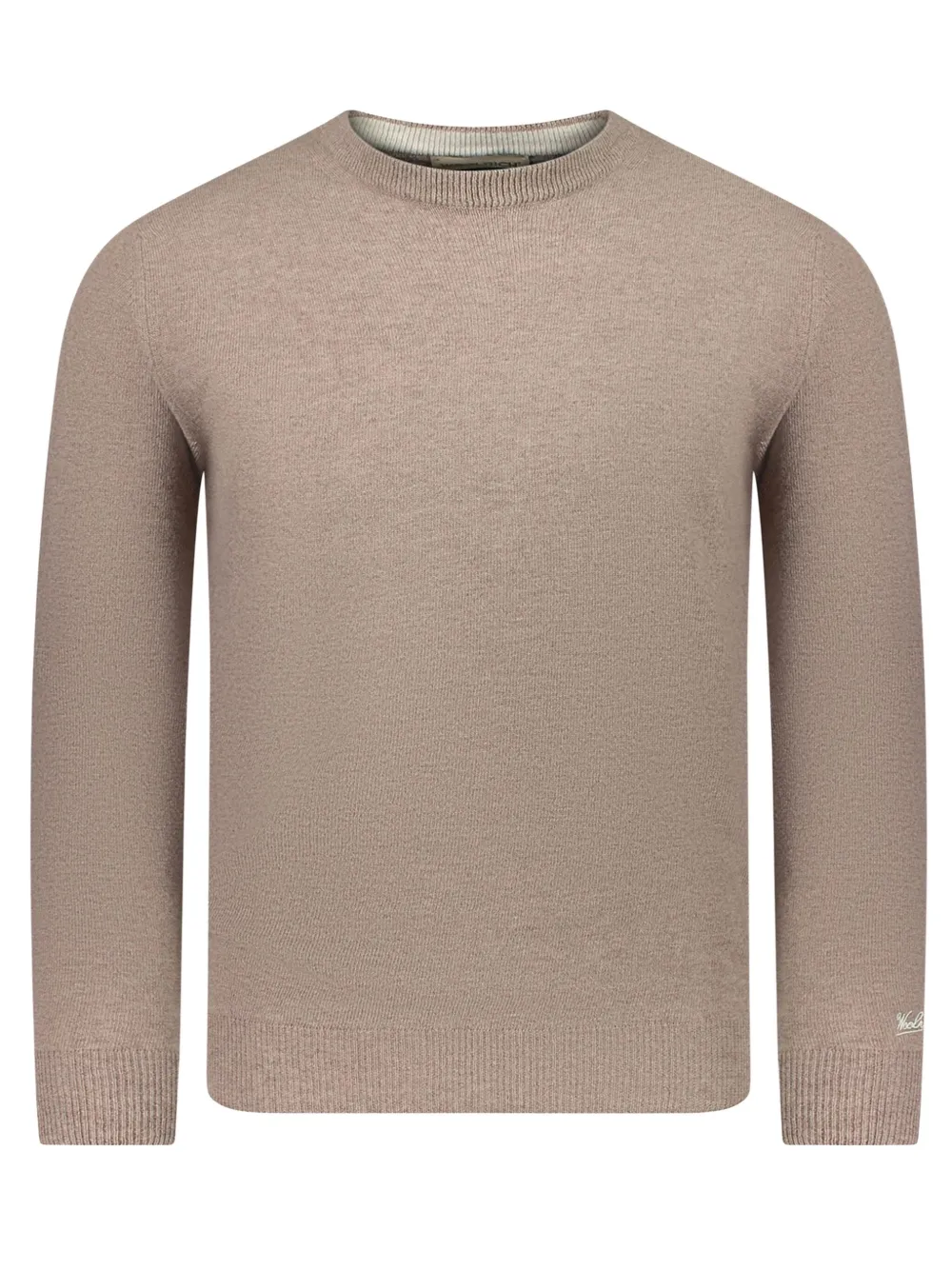 Woolrich Lambswool Crewneck In Brown