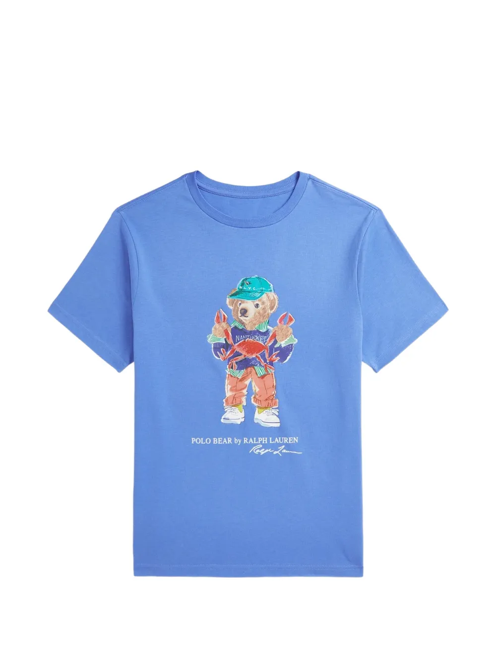 POLO RALPH LAUREN KIDS Polo Bear T-shirt Blauw
