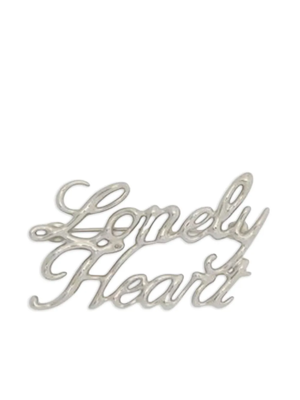 Jil Sander Broche met hart - Zilver