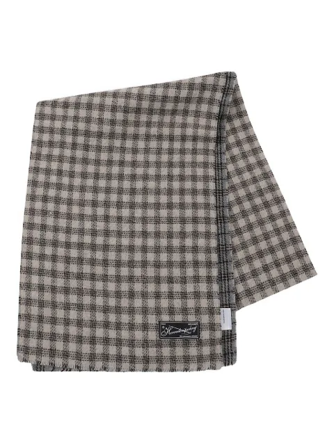 mfpen checked scarf