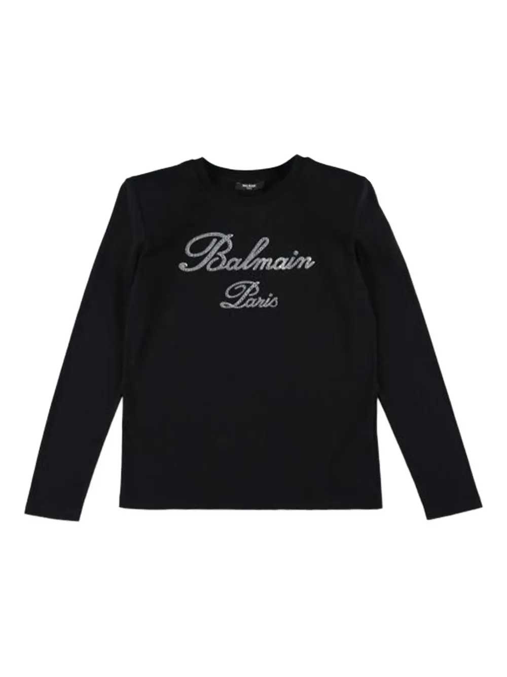 Balmain Kids long-sleeve T-shirt - Nero