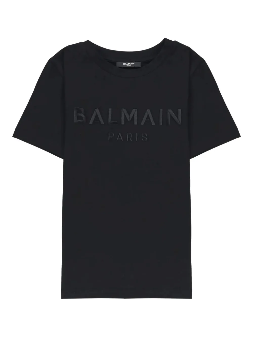Balmain Kids logo T-shirt - Nero