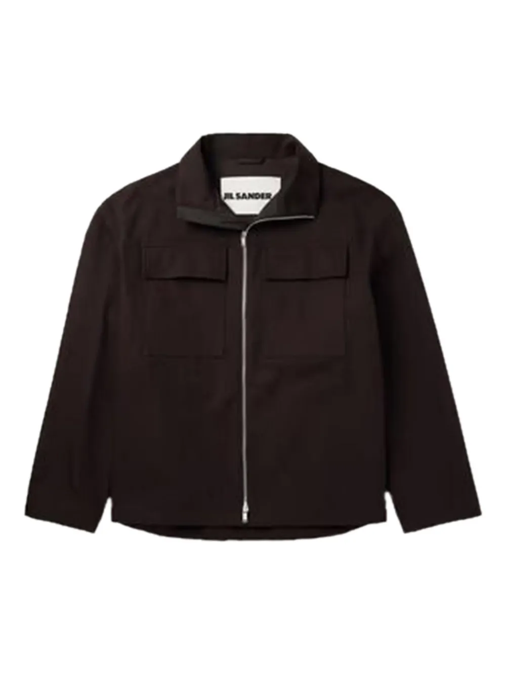 Jil Sander flap-pocket jacket | Brown | Image 1