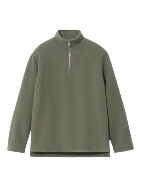 Rier zip fleece top