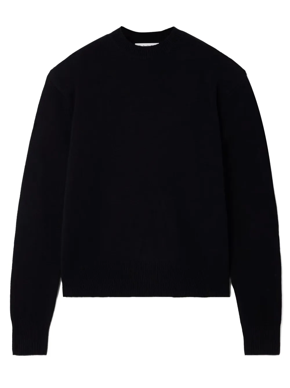 The Frankie Shop Rafaela Padded Sweater In Black