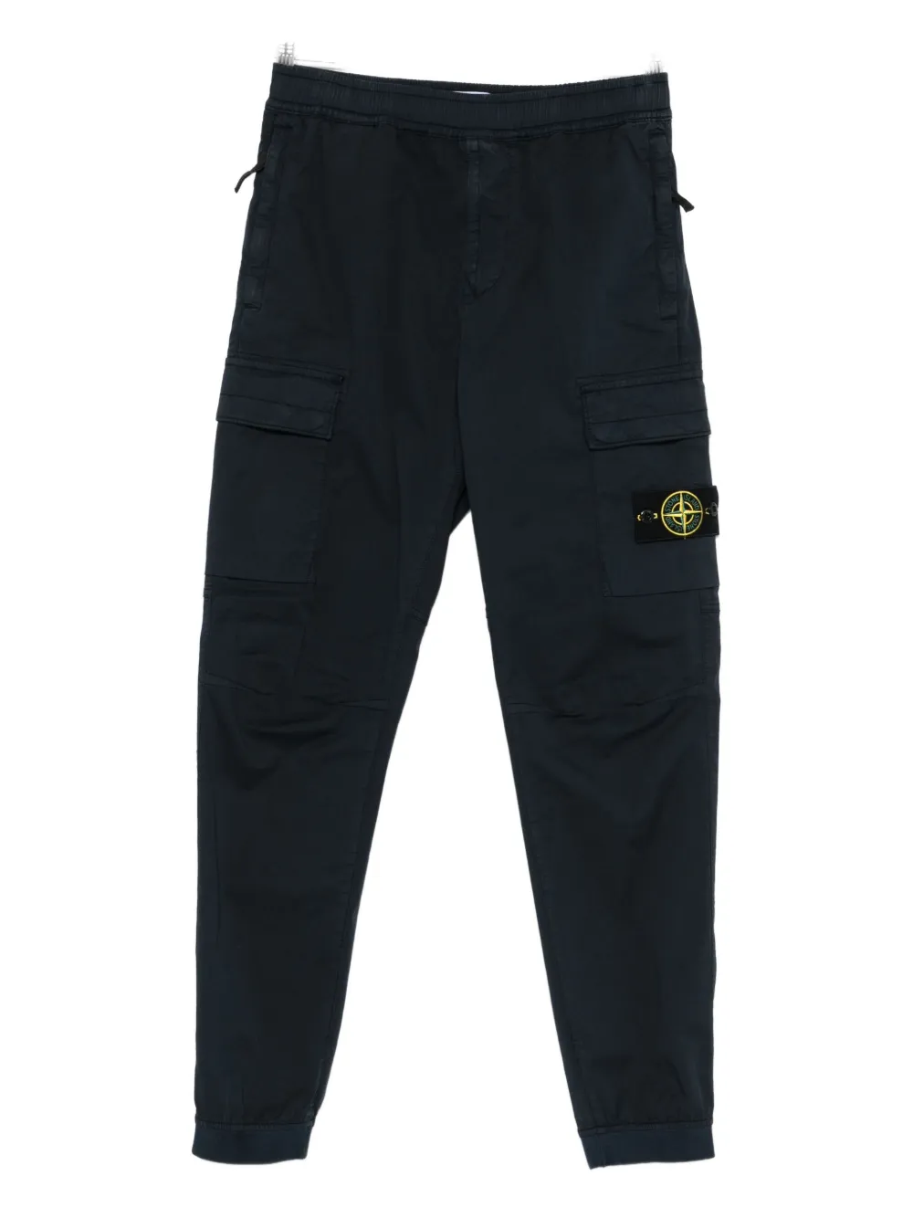 Stone Island Stretch-TC twill cargo pants - ブルー Stone Island Stretch-TC twill cargo pants - ブルー