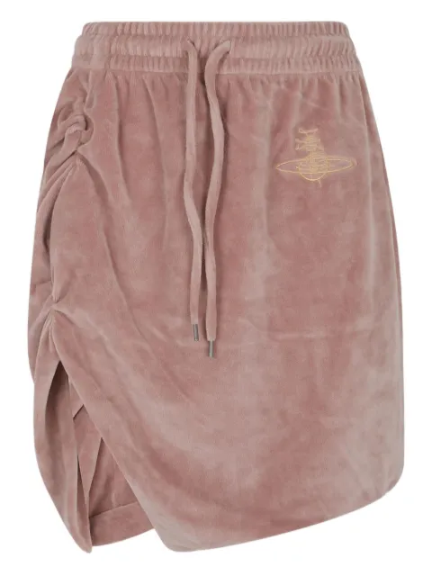 Vivienne Westwood falda corta con cordones en la pretina