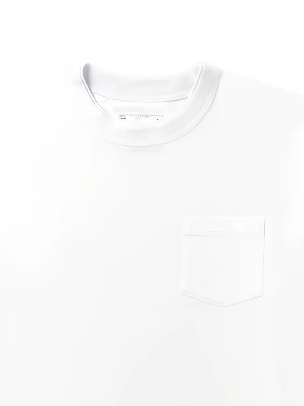 Sacai cotton T-shirt - Wit