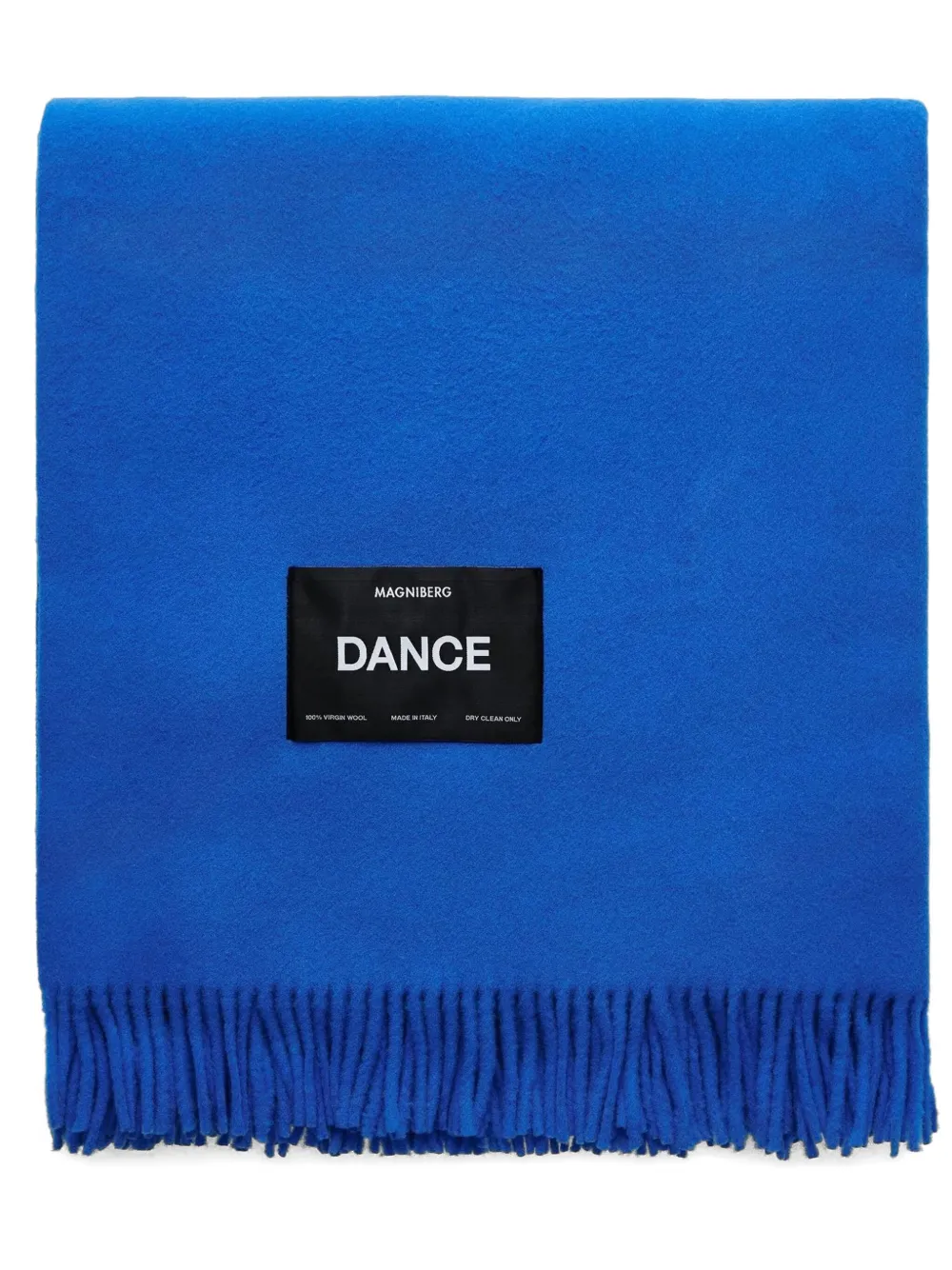 Magniberg Logo-patch Blanket In Blue