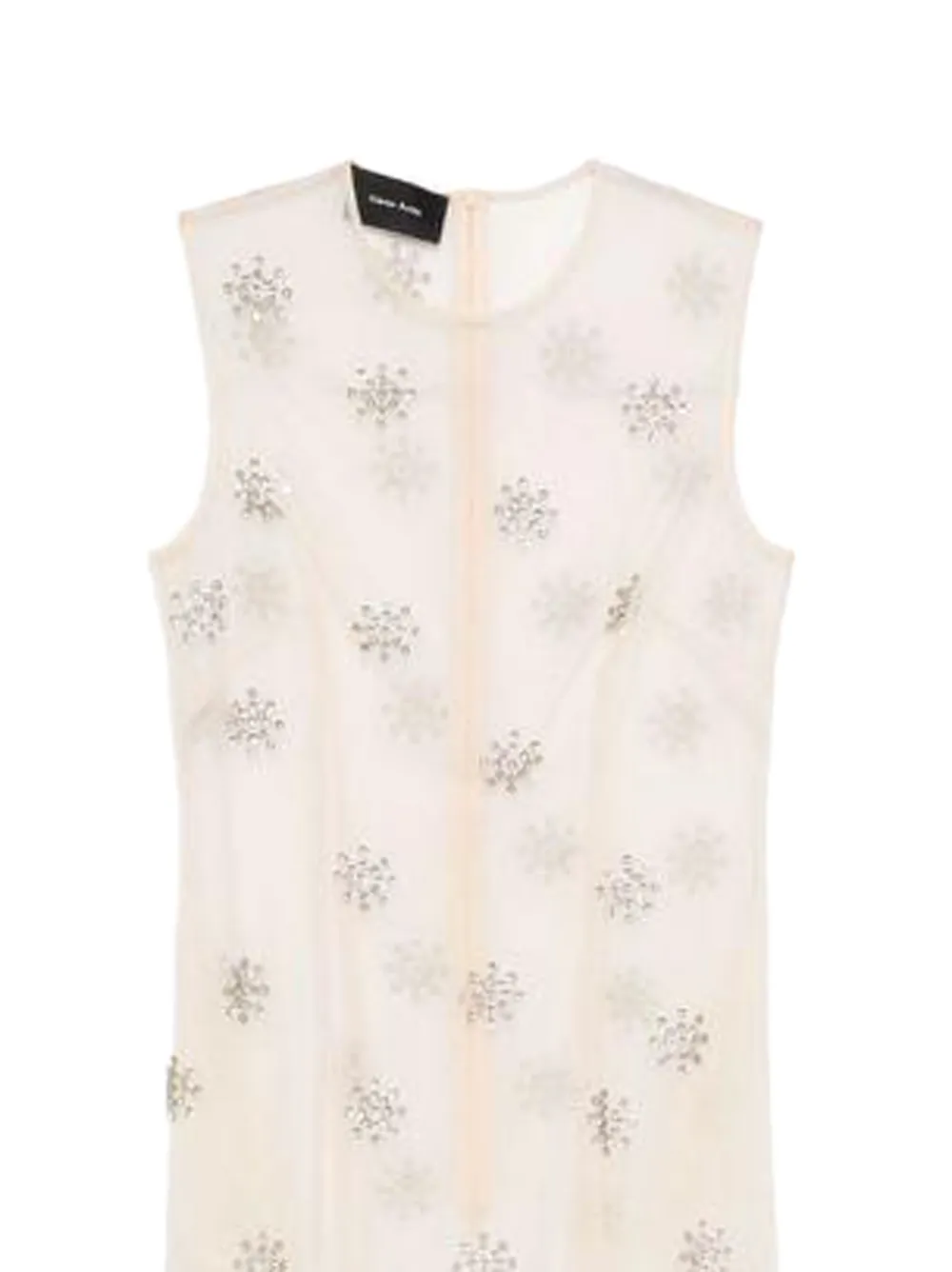 Simone Rocha crystal-embellished mini dress Roze