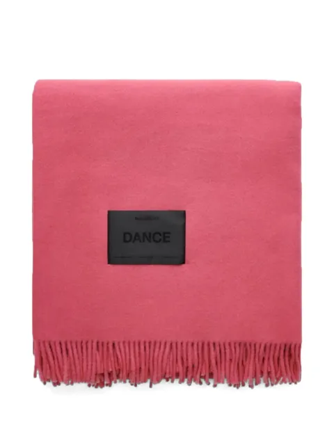 Magniberg organic cotton fringed blanket
