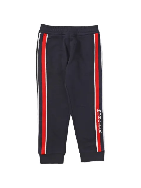 Moncler Enfant logo-print side-stripe track pants