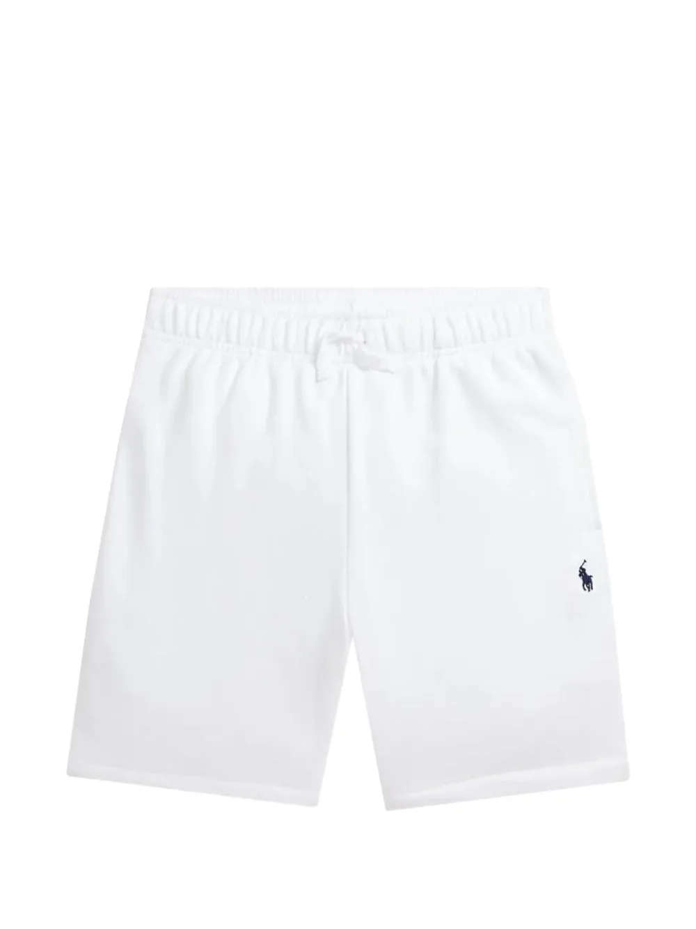 POLO RALPH LAUREN KIDS logo-embroidered drawstring shorts Wit