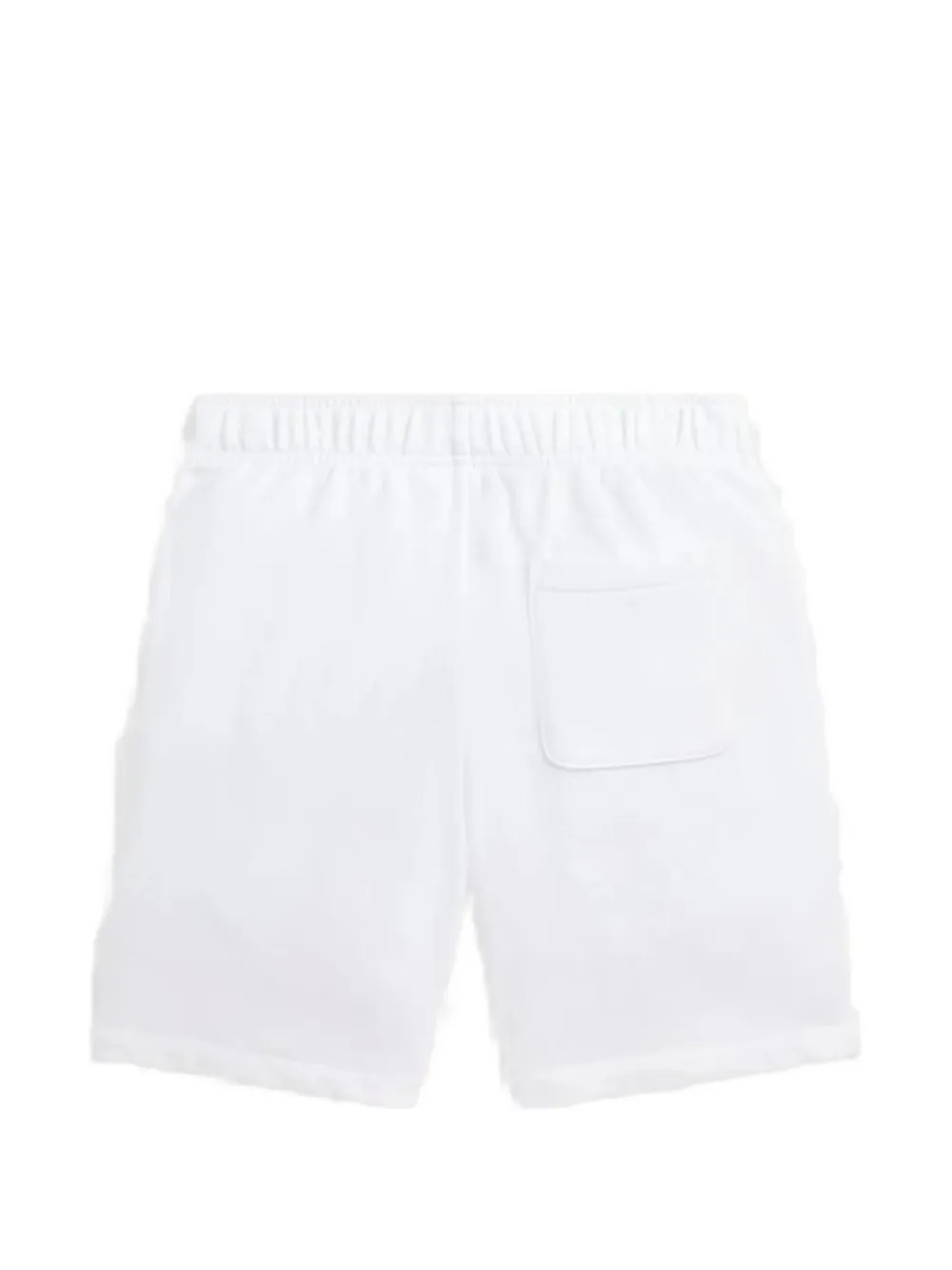 POLO RALPH LAUREN KIDS logo-embroidered drawstring shorts Wit