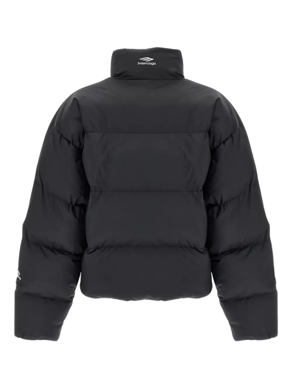 Balenciaga Pocket Puffer Jacket In Black