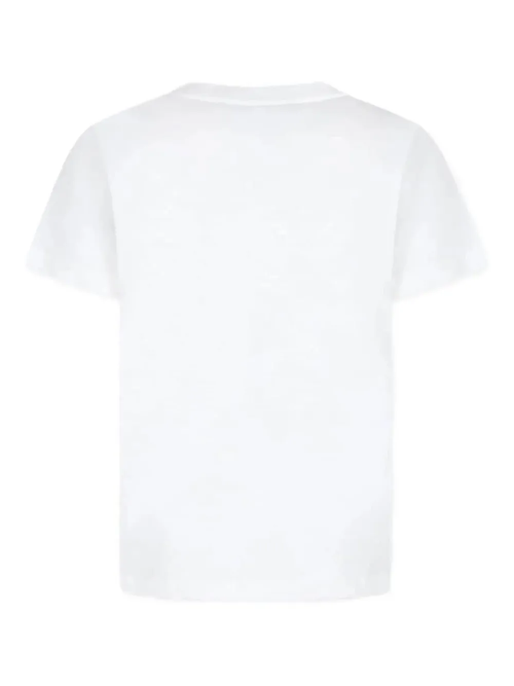 Balmain Kids T-shirt met logoprint Wit