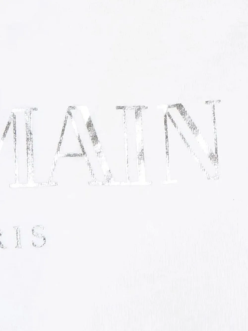 Balmain Kids T-shirt met logoprint Wit