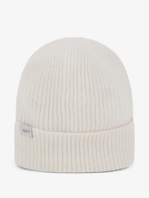 Woolrich ribbstickad mössa