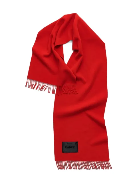 Magniberg fringed wool scarf