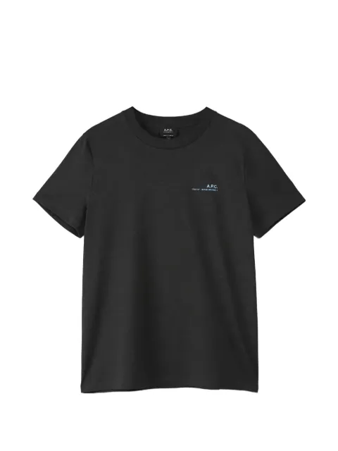 A.P.C. logo-print T-shirt