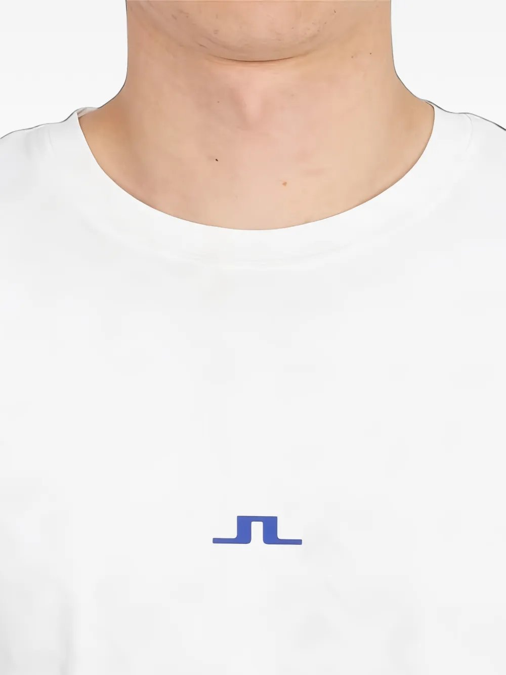 J.Lindeberg logo-print long-sleeve T-shirt Wit