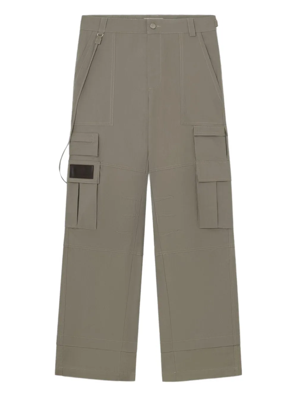 Carrer pantalones rectos tipo cargo Cobalt | verde | Image 1