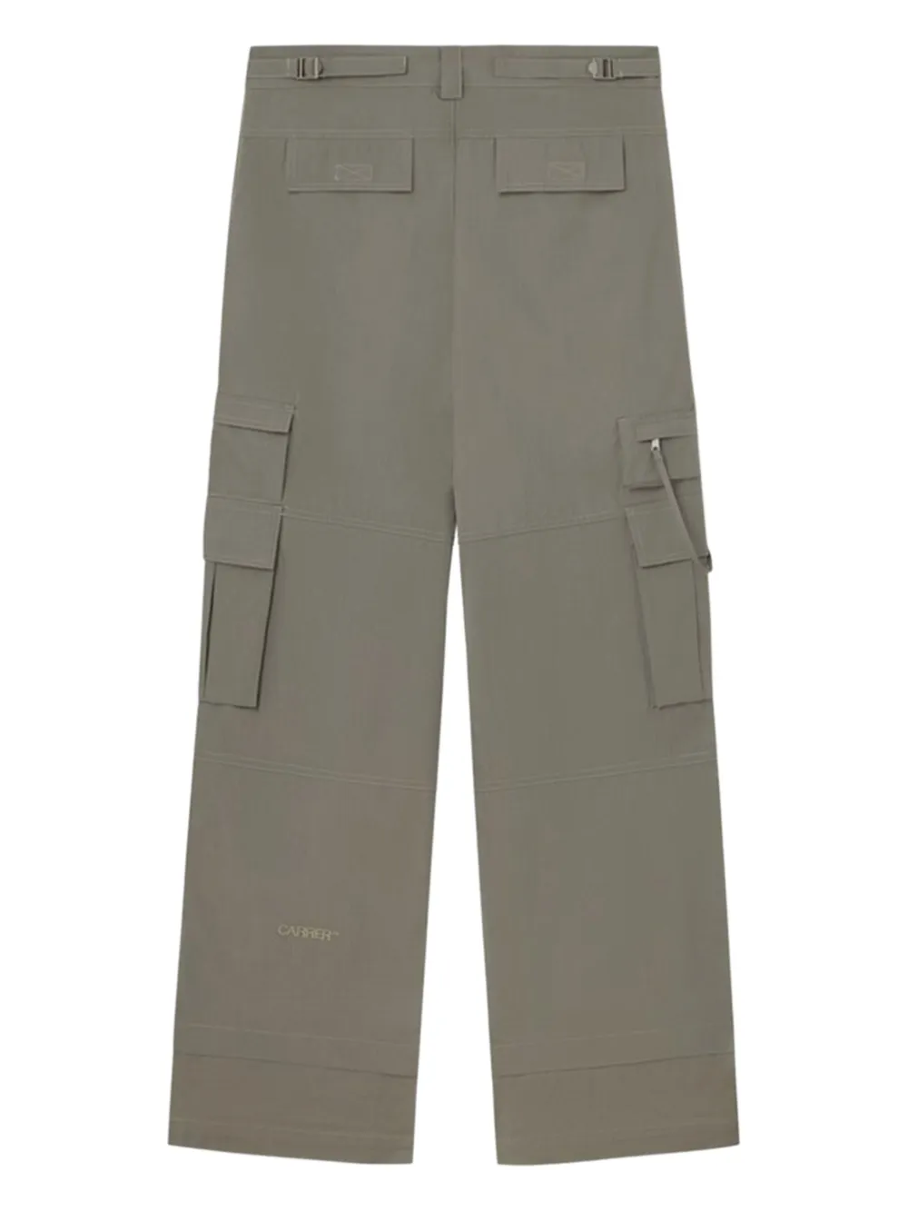 Carrer Cobalt straight-leg cargo trousers - Groen