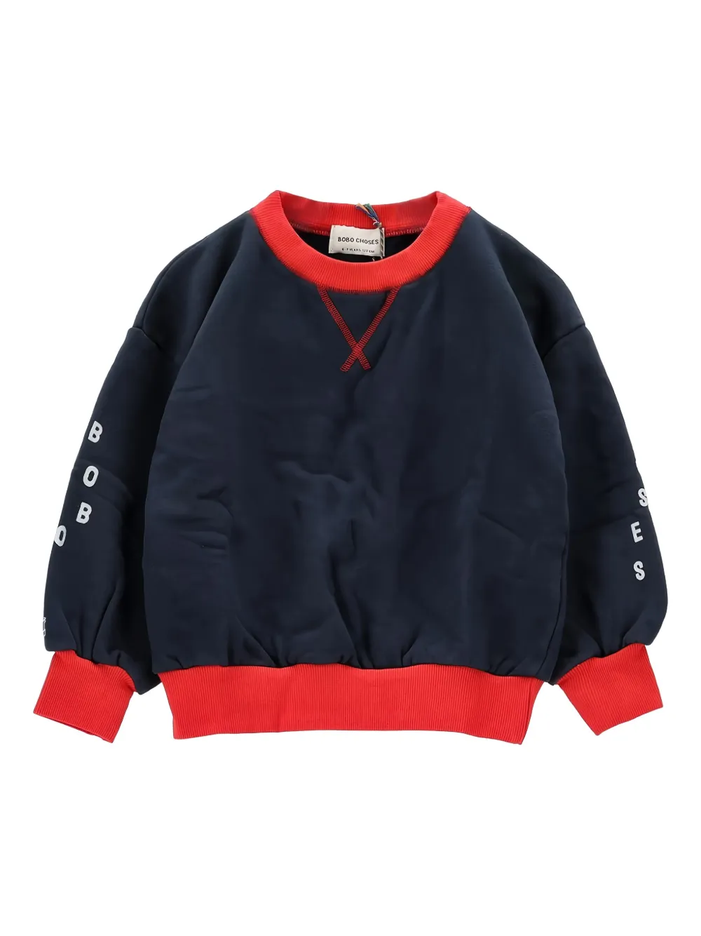 Bobo Choses colourblock sweatshirt | Blue | Image 1