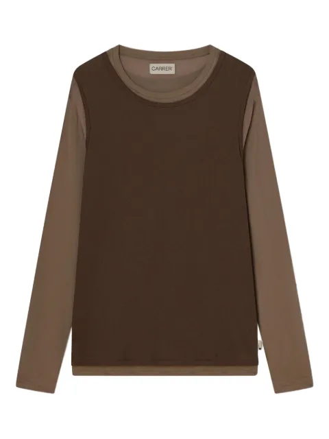 Carrel Doria double-layer T-shirt