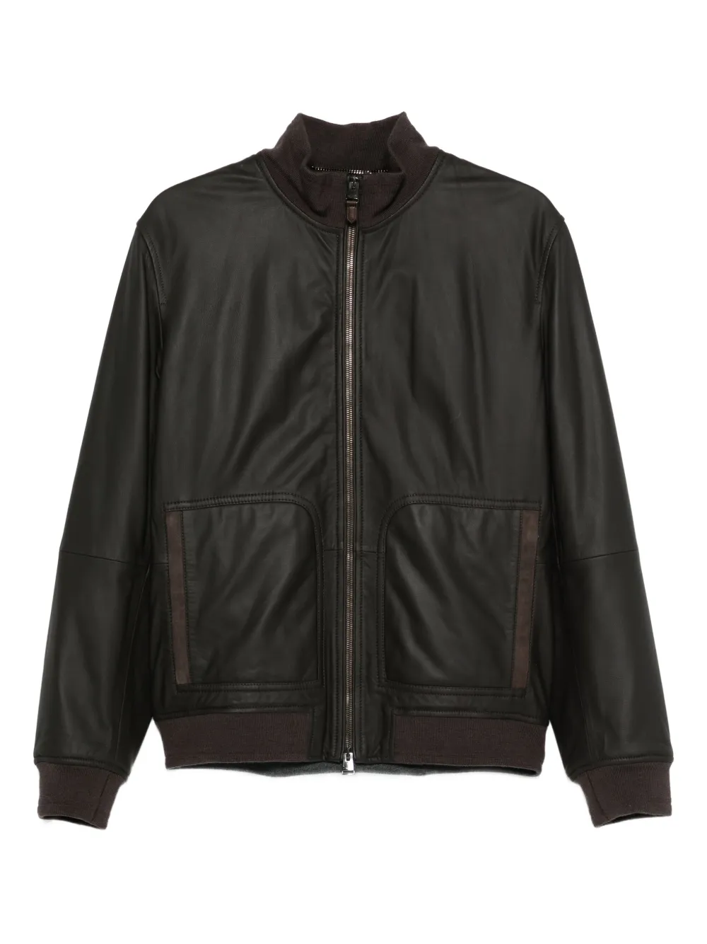 Canali chamarra de piel | marrón | Image 1