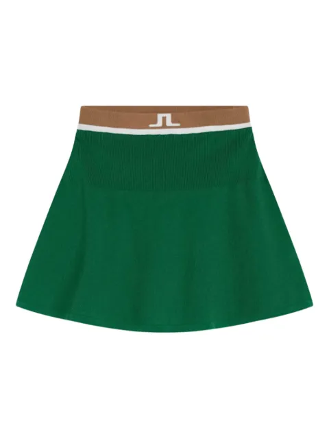 J.Lindeberg logo-waistband mini skirt