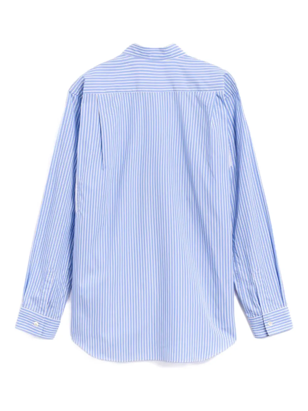 Comme des Garçons Homme Gestreept overhemd met zak - Blauw