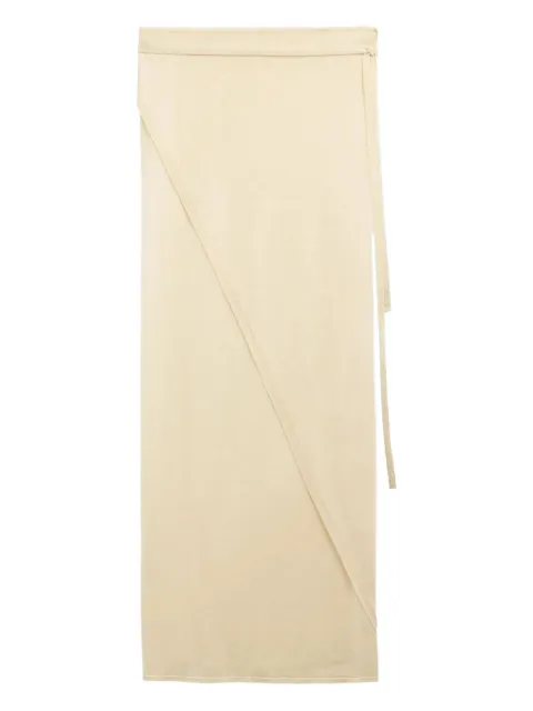 The Frankie Shop Alsen wrap maxi skirt