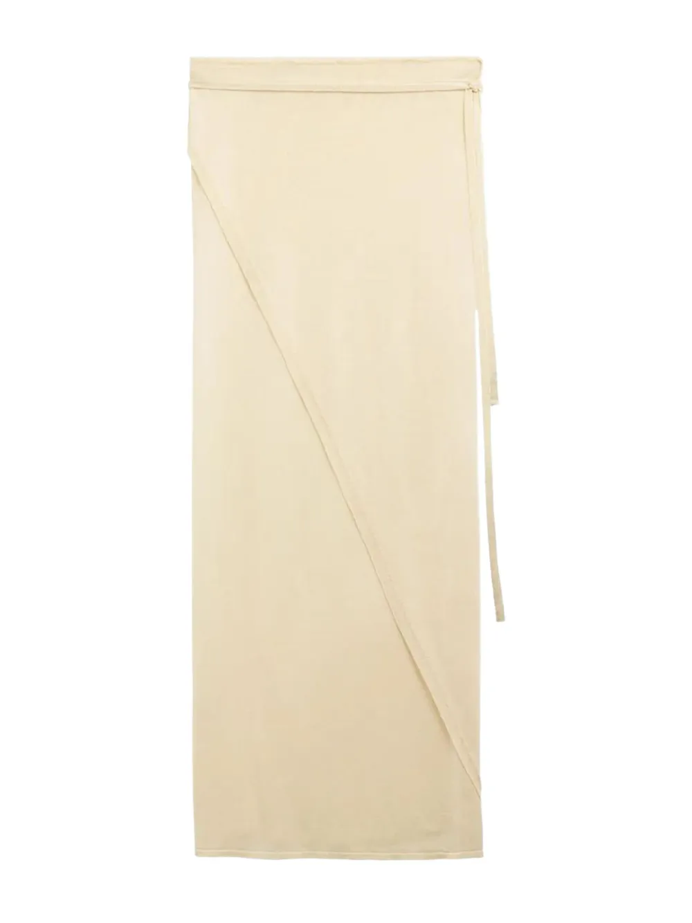 The Frankie Shop Alsen maxi-wikkelrok - Beige