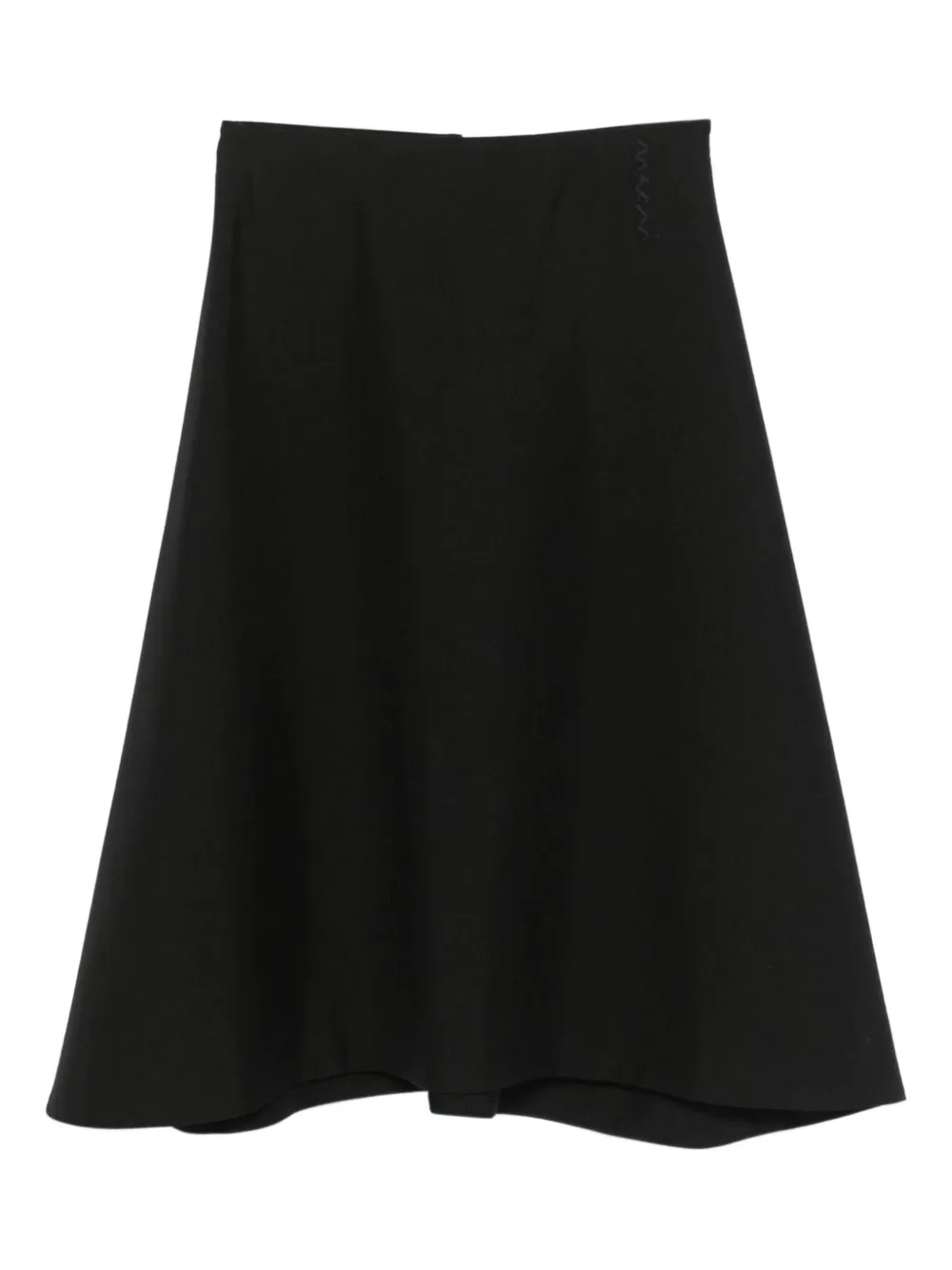 Marni Wool Skirt In Black