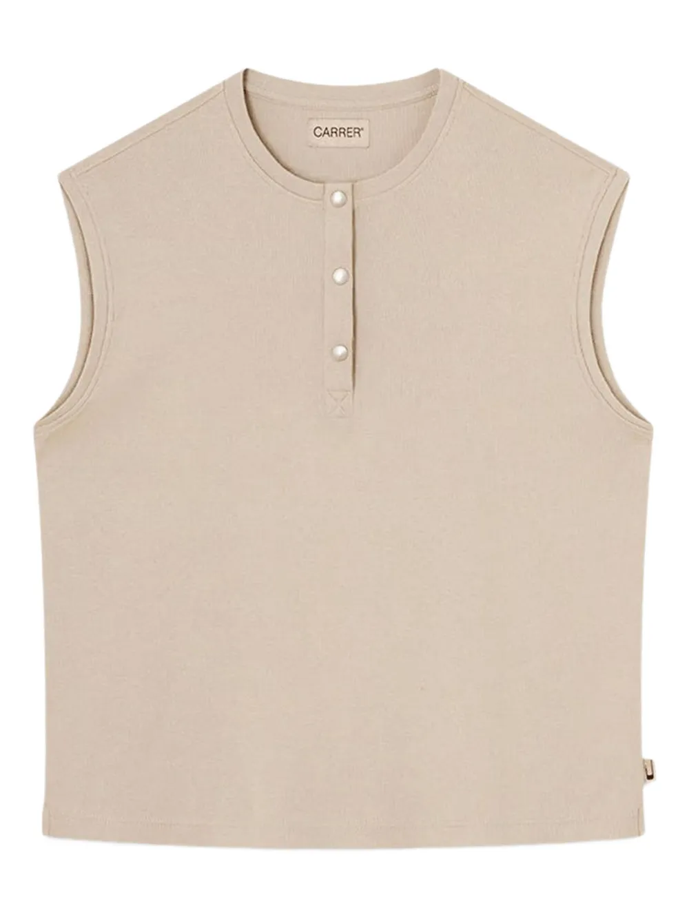 Carrer Lis button vest | Neutrals | Image 1