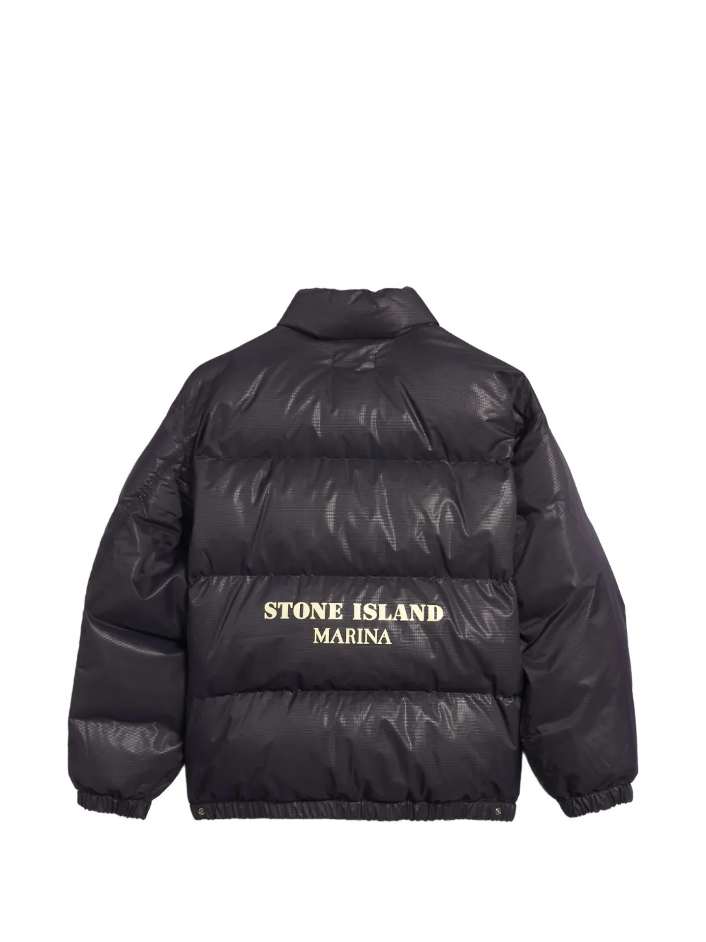 Stone Island Junior Jack met knopen Zwart