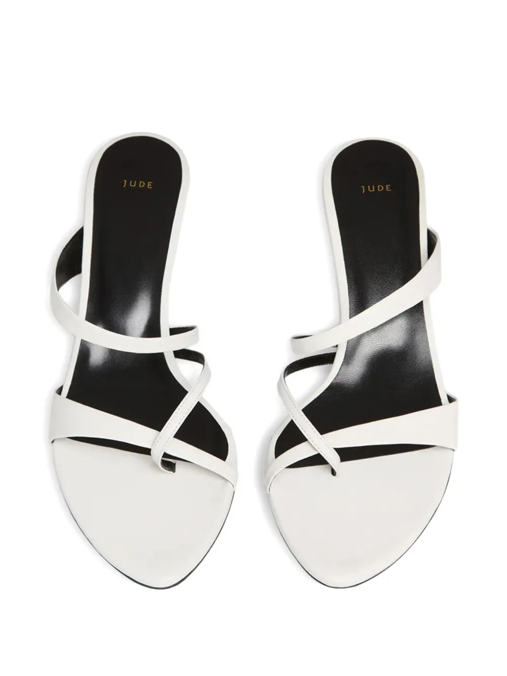 Jude Strappy Kitten Sandal In Multi