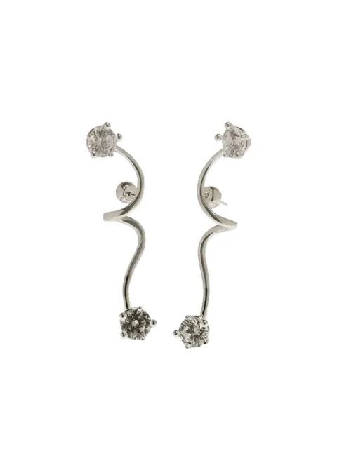 Pantone polish-finish earrings