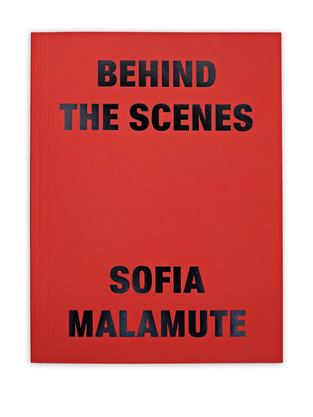 IDEA sofia malamute behind book | rouge | Image 1