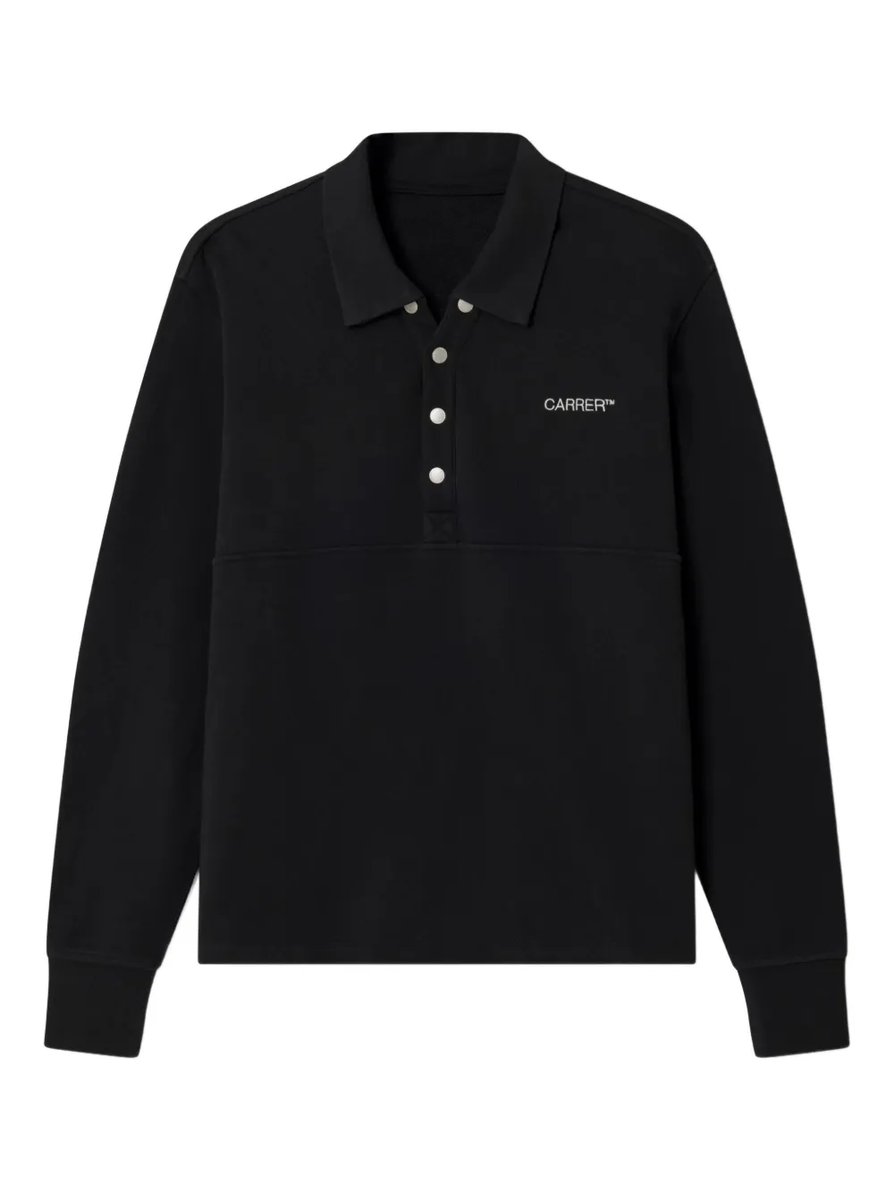 Carrera Val Long-sleeve Polo Shirt In Black