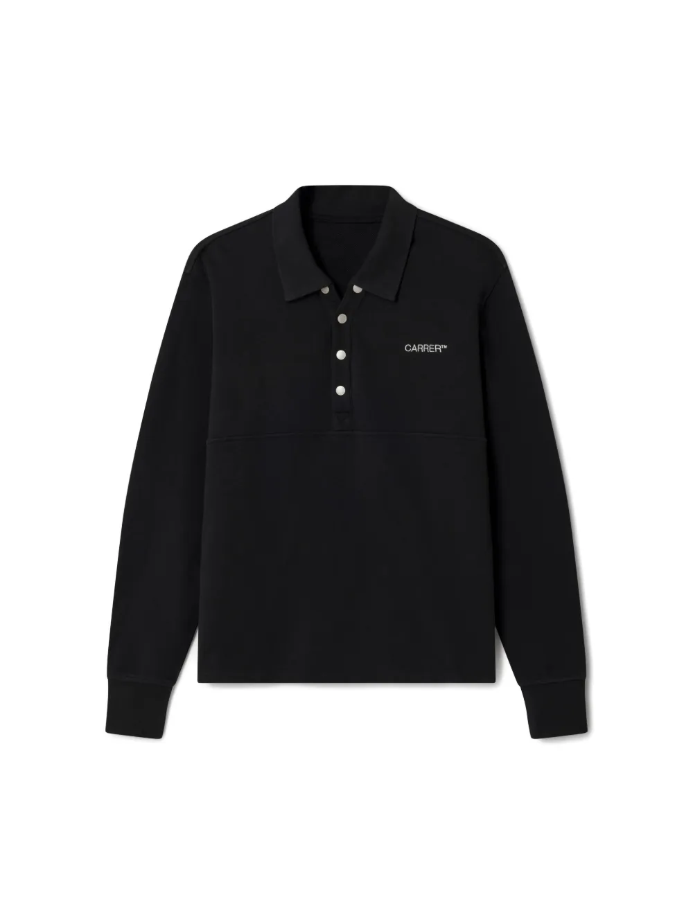 Carrera Val Long-sleeve Polo Shirt In Black