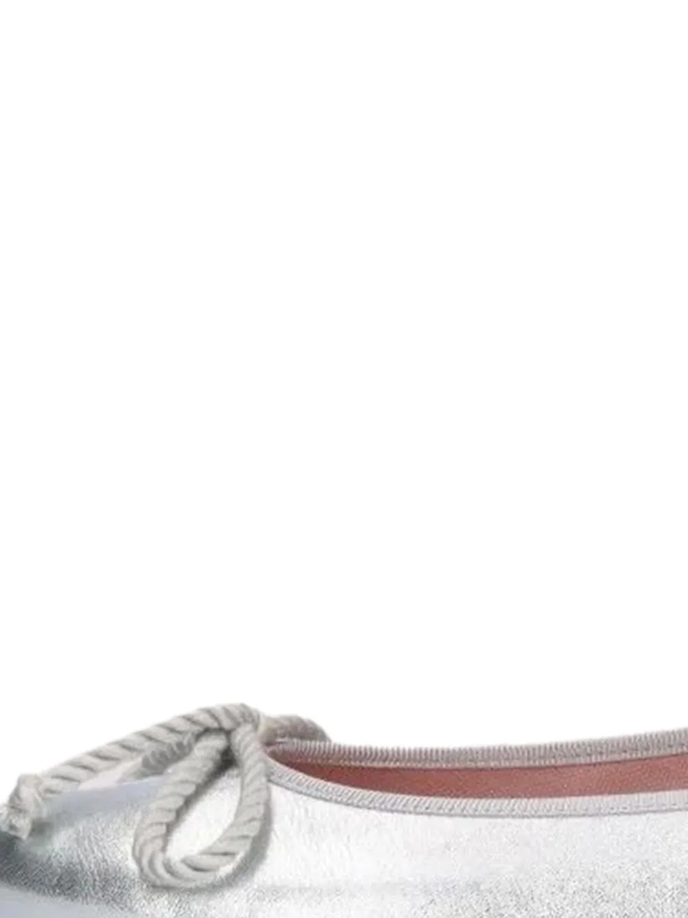 Paloma Wool Piera ballerina's met strik - Zilver