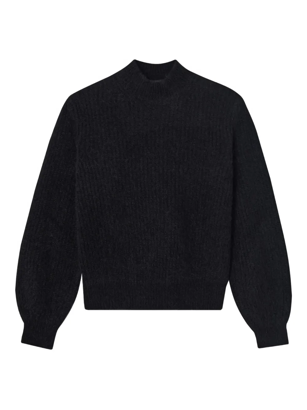 Apc Emilia Funnel-neck Sweater In Black