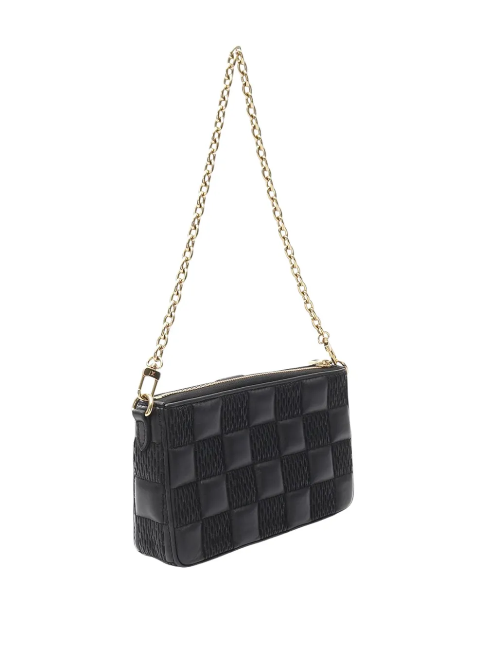 Pre-owned Louis Vuitton 2021-2025 Troca Pm Crossbody Bag In Black