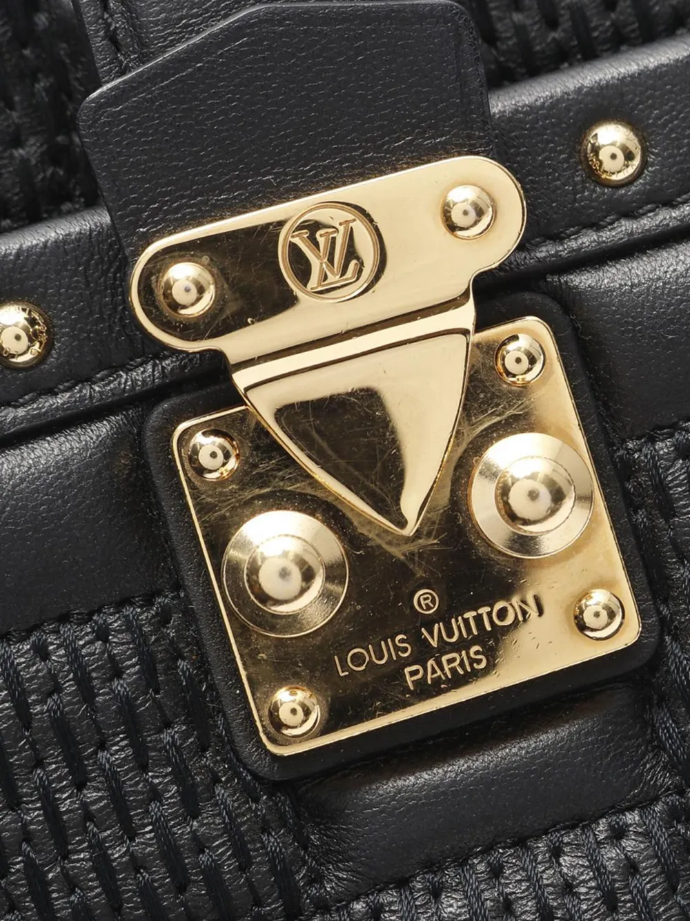 Pre-owned Louis Vuitton 2021-2025 Troca Pm Crossbody Bag In Black